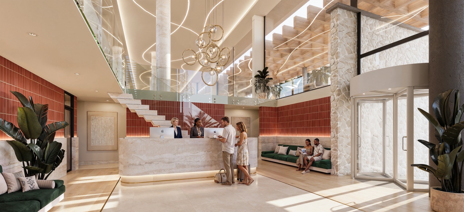 The Central lobby